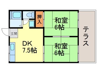 フレッシュハイツAの物件間取画像